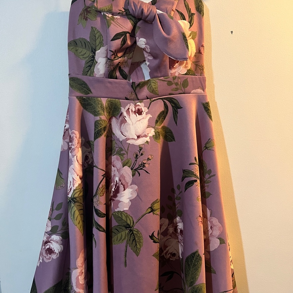 Floral halter Dress